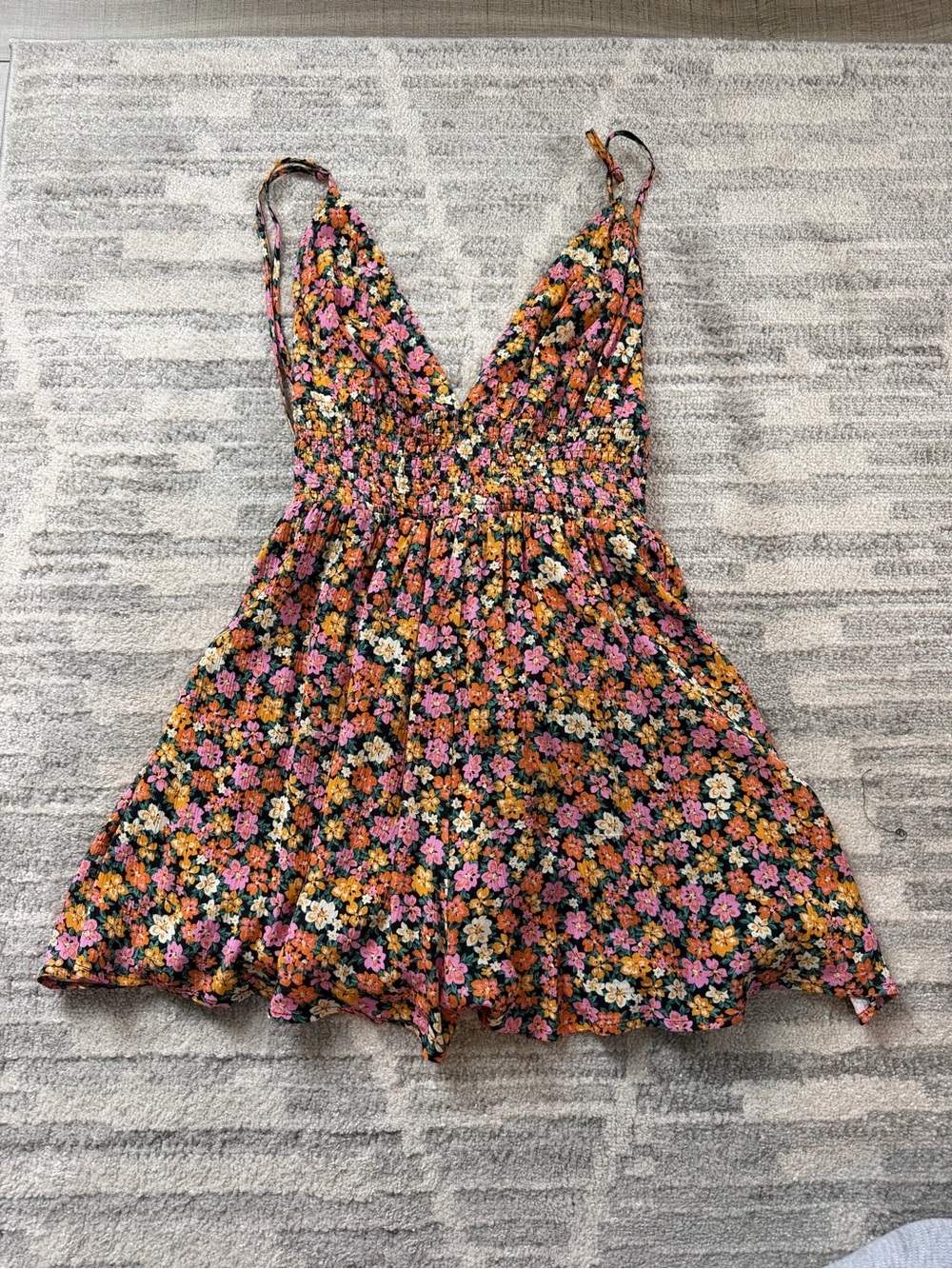 Lulu's Floral Romper